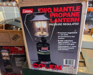 #115	Coleman 2 Mantle Propane Lantern	 $20.00 
