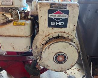 #79	Special Maxim Tiller w/5HP Briggs & Straton Tiller (as is condition unknown)	 $50.00 
