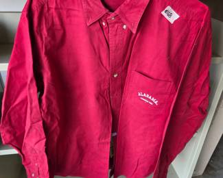 #168	Red Oak Sportswear XL Embroidered Crimson Tide Long Sleeve Shirt	 $15.00 
