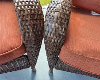 #69	Set of 2 Plastic Wicker Chairs	 $80.00 
