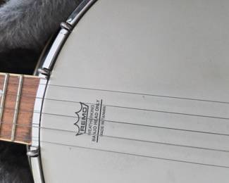 #231	Morgan Monroe Banjo w/Hard Case 	 $100.00 
