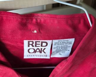 #168	Red Oak Sportswear XL Embroidered Crimson Tide Long Sleeve Shirt	 $15.00 
