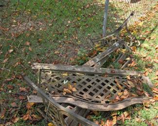#75	Cast Iron Bench Parts	 $30.00 
