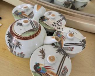 #234	Kutani Set of 5 Hot Tea Set	 $40.00 

