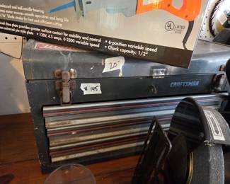 #145	Craftsman Tool Box w/3 drawers 	 $20.00 
