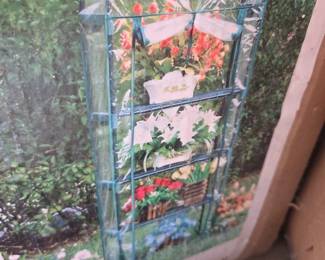 #91	Gardenplus  Greenhouse 27x19x64	 $20.00 
