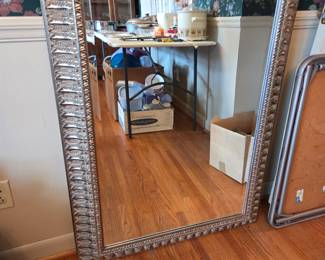 #4	Rectangular Beveled Gold Framed Mirror (wood) 32x44	 $100.00 
