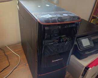 #64	Lenovo Desktop computer w/Keyboard, Mouse and Monitor	 $25.00 
