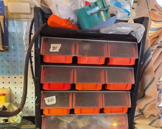 #107	Black Tool Caddy - 10 drawers	 $20.00 
