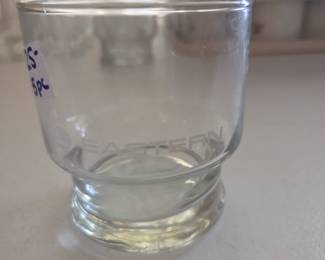#219	Set of 5 Eastern Airlines Juice Glasses (etched)	 $25.00 
