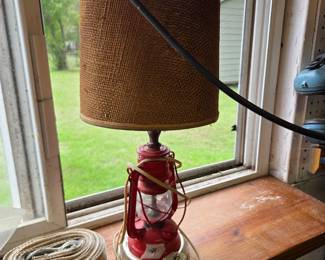 #95	Red Lantern Base Lamp	 $20.00 
