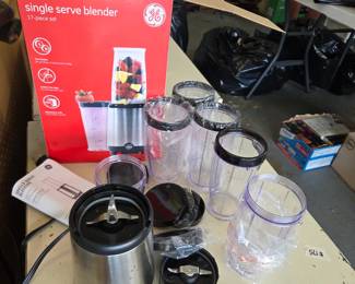 #204	GE Single Serve Blender - New	 $25.00 
