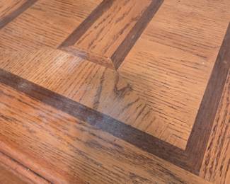 #24	Wood 80s Style Coffee Table - 38square x 16	 $20.00 
