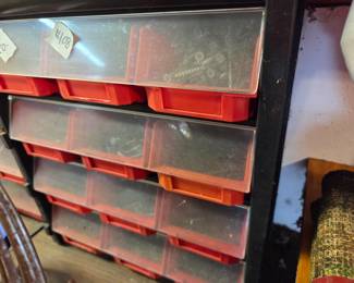 #108	Black Tool Caddy - 12 drawers	 $20.00 

