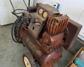 #189	Craftsman Air Compressor 1 HP Electric - Working 	 $35.00 
