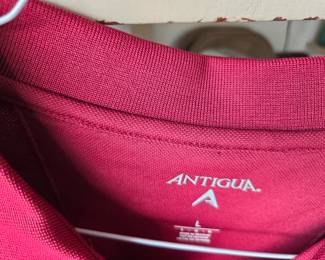 #167	Antigua Size Large Alabama Embroidered Shirt,  and Columbia Alabama Embroidered Shirt Size Large	 (both) $30.00 