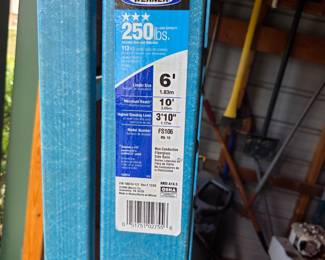 #77	Werner 6' Fiberglass Ladder	 $60.00 
