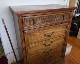 #58	Bassett Chest of 4 Drawers - 34x18x44 	 $75.00 
