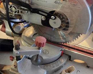 #113	Chicago Electric 10" Compounding Sliding Miter Saw 	 $75.00 
