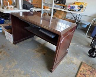 #177	Laminate Table/Desk (as is condition) 42x24x28 	 $20.00 
