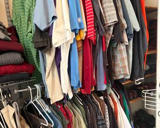 MASSIVE AMOUNT OF MENS CLOTHING