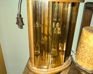 PAIR OF THESE TABLE LAMPS w/ LIGHTED BASES