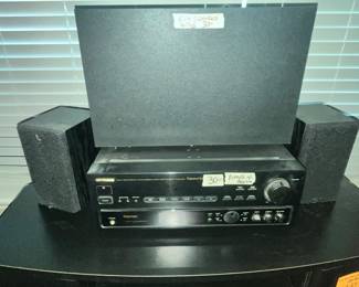 OPTIMUS PROFESSIONAL SERIES AUDIO / VIDEO RECEIVER & KLH SPEAKERS