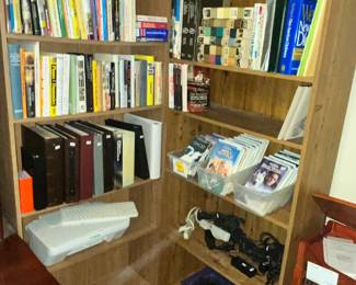 PAIR OF BOOKCASES