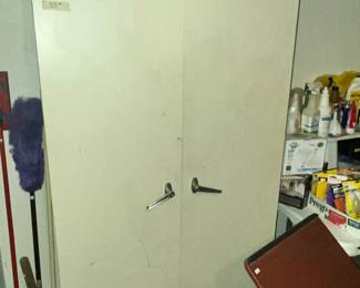 LARGE STEEL UTILITY CABINET