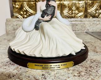 Collectible Louis Icart Figurine with Box
