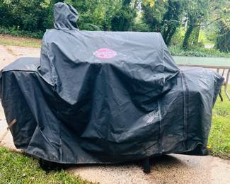Charcoal Grill and Smoker with Cover