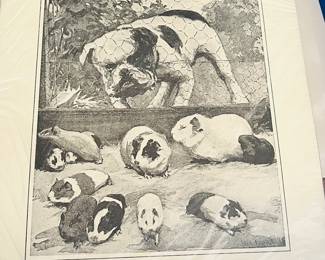 Antique Dog Pictures, prints for framing