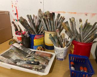 Paint Brushes and Spatulas?