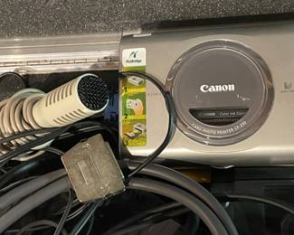 Canon Audio/Video Transfer/Production Equipment & Case