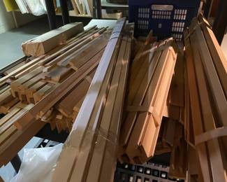 Various Sizes of Never used, Wood Frames