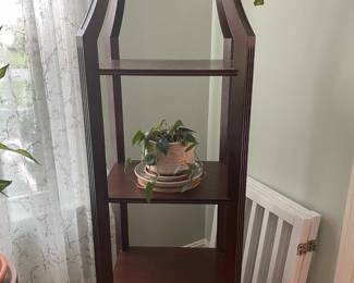 Wooden Plant and Collectables Stand