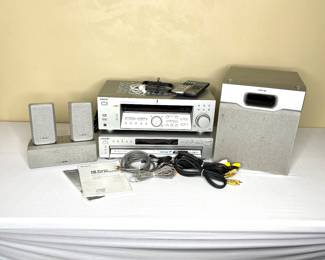 Sony Home Theater System with Receiver, CD/DVD Player, and Speakers - Works! 