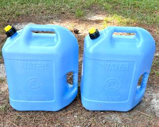 Set of 2 Blitz 6-1/2” gallon Water Jugs 