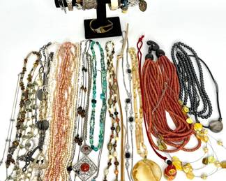 Bracelet and Necklace Costume Jewelry Lot 