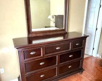 Dresser with Mirror - Legacy Classic Furniture 