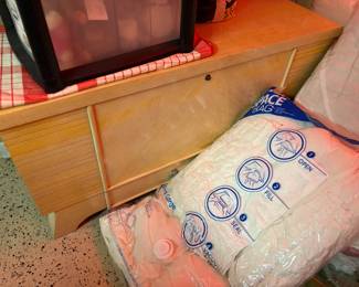 . . . vintage cedar chest