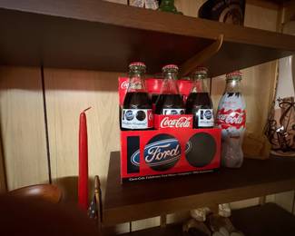 . . . vintage Coke bottles