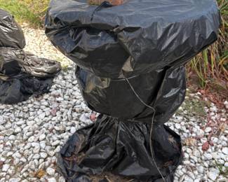 . . . mystery bird bath