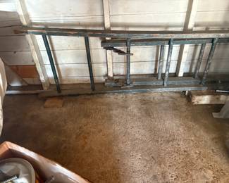 . . . vintage wood ladder