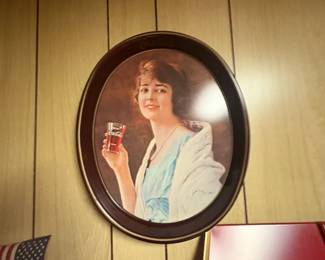 . . . vintage Coke tray