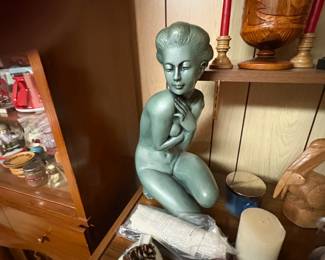 . . . great nude statue