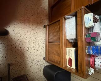 . . . microwave cabinet