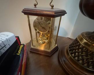. . . brass mantle lamp
