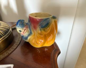 . . . vintage clown planter