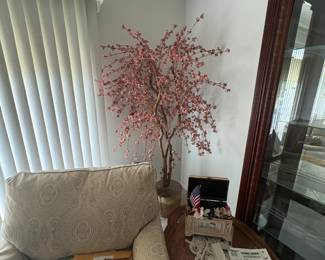 . . . faux flowering tree